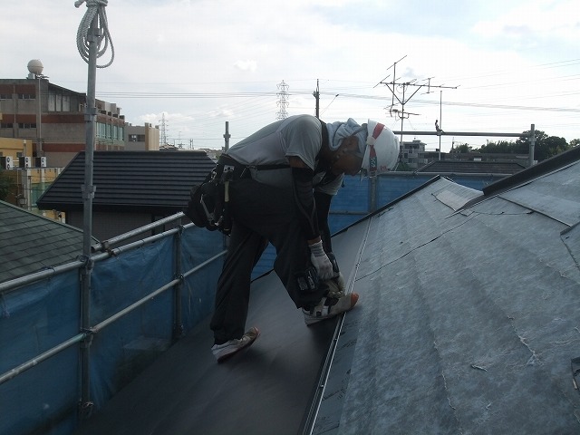 ガルバリウム施工